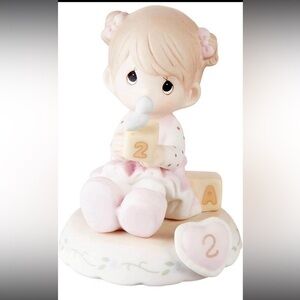 PRECIOUS MOMENTS “Growing in Grace” Age 2 - Brunette